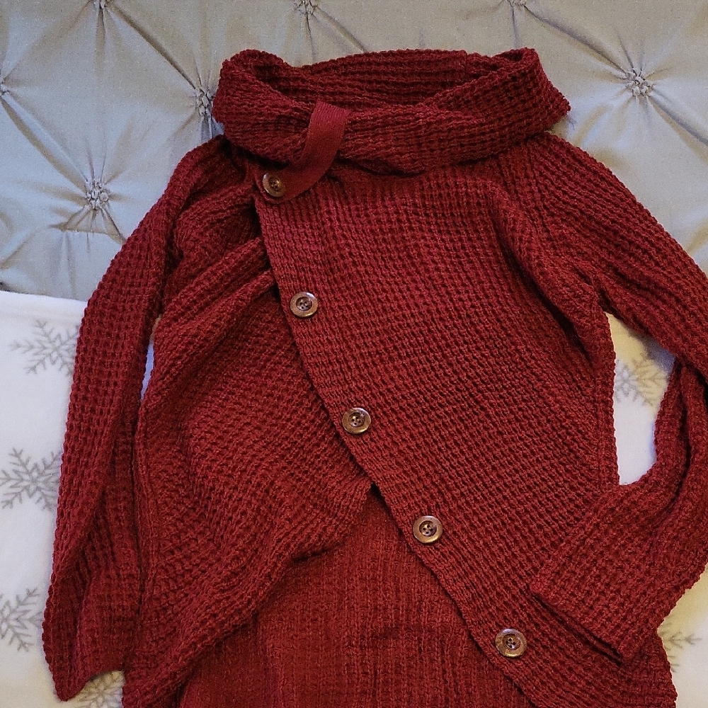 Red sweater